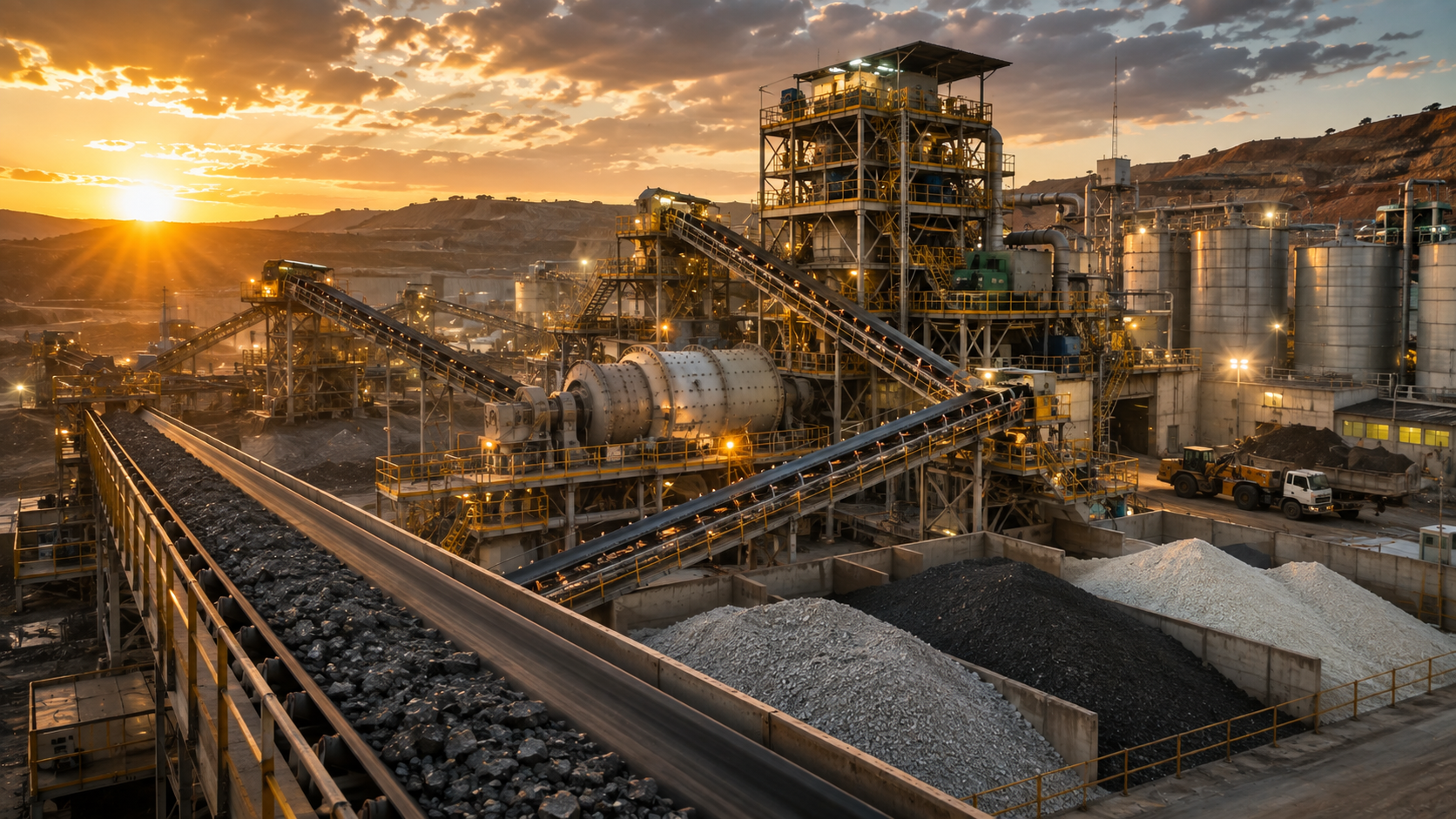 Mineral processing and value-addition plant